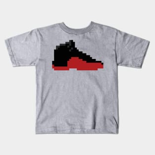 8-bit Jordan 12s - Alternate Kids T-Shirt